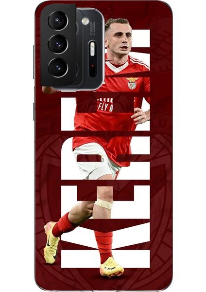 Samsung Galaxy S21 Plus Uyumlu Kerem Aktürkoğlu Benfica Baskılı Silikon Kılıf