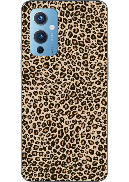 Oneplus 9 Uyumlu Leopar Tasarımlı Baskılı Silikon Kılıf