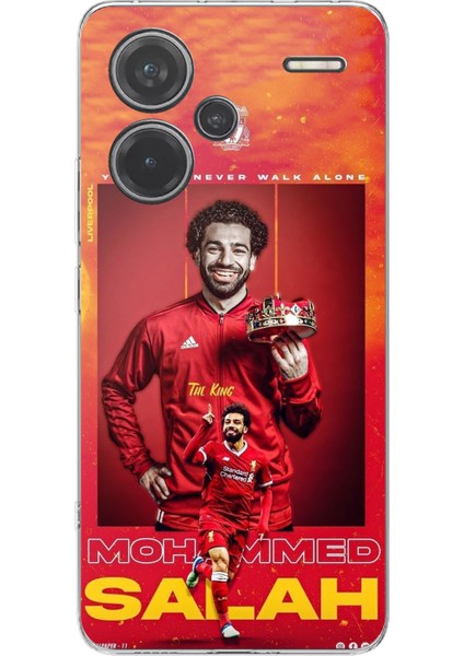 Redmi Note 13 Pro Plus 5g Uyumlu Salah King Kral Tasarımlı Baskılı Silikon Kılıf