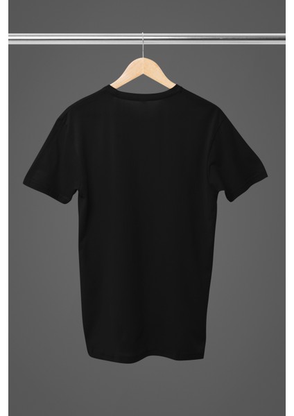 Chrıstmas Noel Baskılı Pamuklu Kısa Kollu Regular Kalıp Rock Tshırt