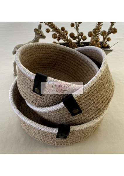 Organizer 3lü Set Tress Sepet Çok Amaçlı Düzenleyici Sepet fırsatları