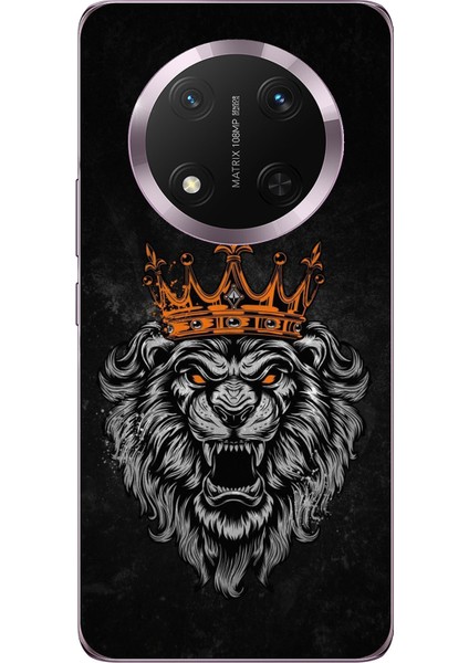 Honor Magic 7 Lite Uyumlu Kurt Ruhu Baskılı Silikon Kılıf