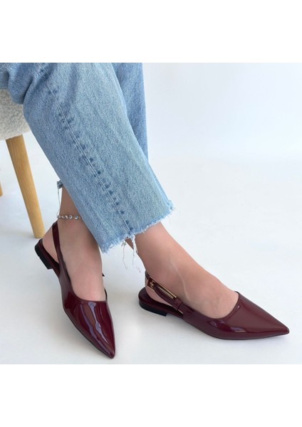 Ummar Bordo Rugan Babet Ayakkabı fırsatları