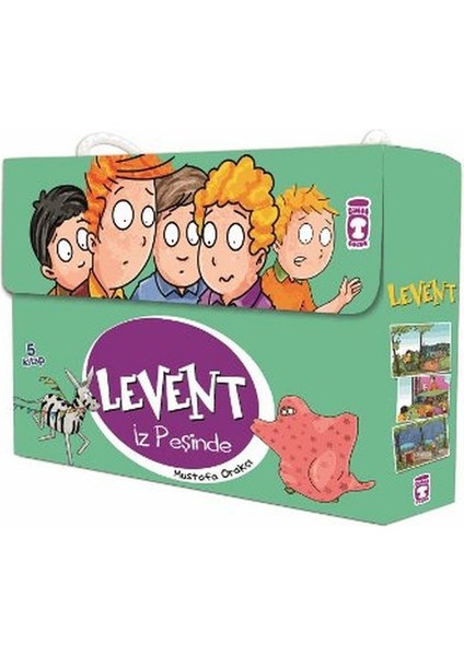 Levent Iz Peşinde - 01 Set (5 Kitap Takım)