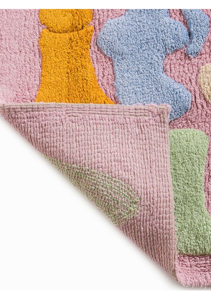 Yeni Sezon Yazı Nakışlı Banyo Paspası 50X80 cm fırsatları