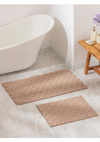 Yeni Sezon Desenli Banyo Paspası 2'li