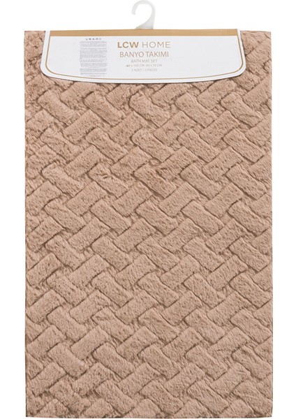 Yeni Sezon Desenli Banyo Paspası 2'li indirimleri