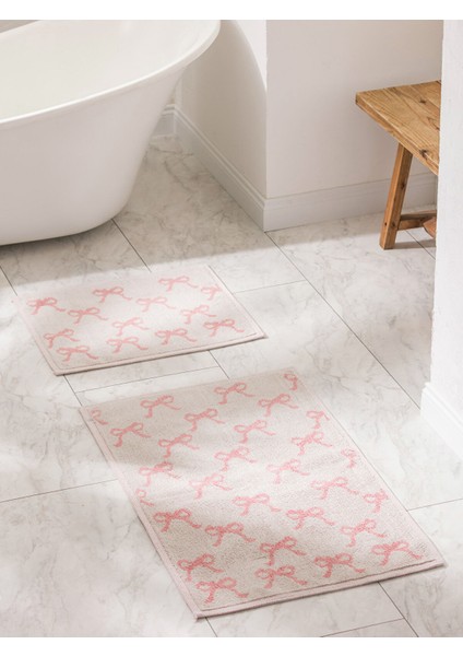 Yeni Sezon Fiyonk Baskılı Banyo Paspası 2'li