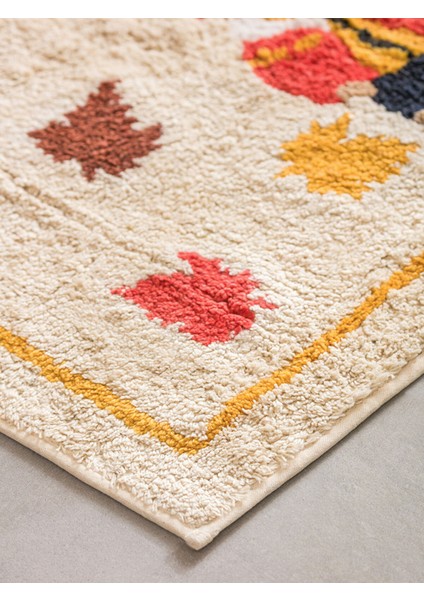 Yeni Sezon Ayı Nakışlı Pelüş Banyo Paspası 50X80 cm fiyatları