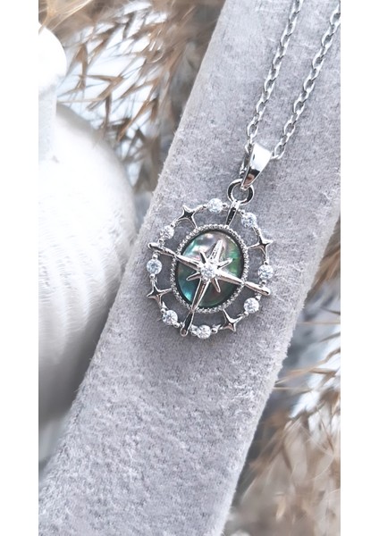 Kuzey Yıldızı Figür Çelik Kolye