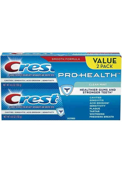 Pro Health Clean Mint Diş Macunu 130×2