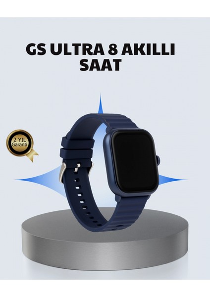 Akıllı Saat 360 Mah Çoklu Spor Modlu Lacivert Siyah Kordon