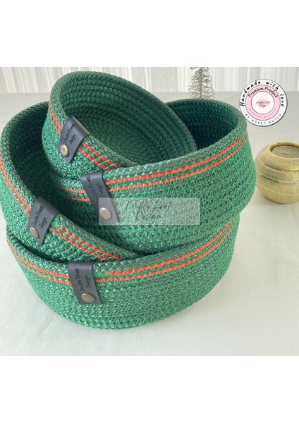 Organizer 4 Lü Set Tress Sepet Çok Amaçlı Düzenleyici Sepet