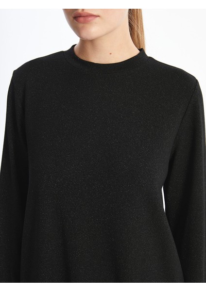 Yeni Sezon Bisiklet Yaka Desenli Kadın Tunik modelleri