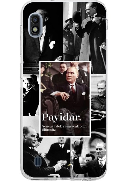 Samsung Galaxy J8 - A6 Plus Uyumlu Atatürk Payidar Baskılı Silikon Kılıf