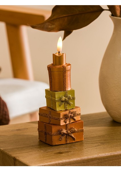 Yeni Sezon Yılbaşı Temalı Dekoratif Mum