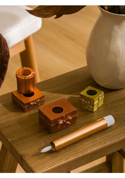 Yeni Sezon Yılbaşı Temalı Dekoratif Mum modelleri