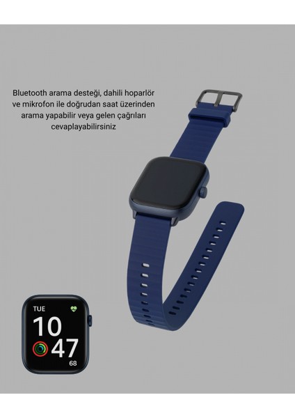 Akıllı Saat Ultra 2.05 IPS Ekran Bluetooth Aramalı Spor Modlu indirimleri