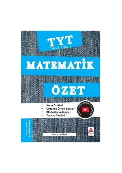 Delta Kültür Yks Tyt 1. Oturum Matematik Özet (Yeni)