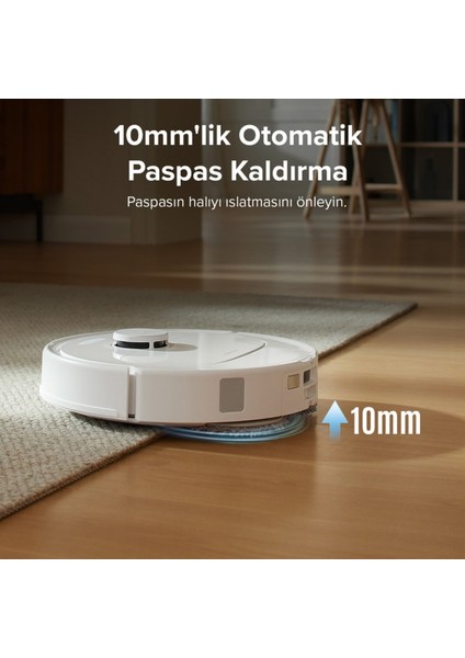 Emiş Gücü 12000 Pa Olan Qrevo C Robot Süpürge Beyaz+ Hassas Mutfak Tartısı Hediye fiyatları