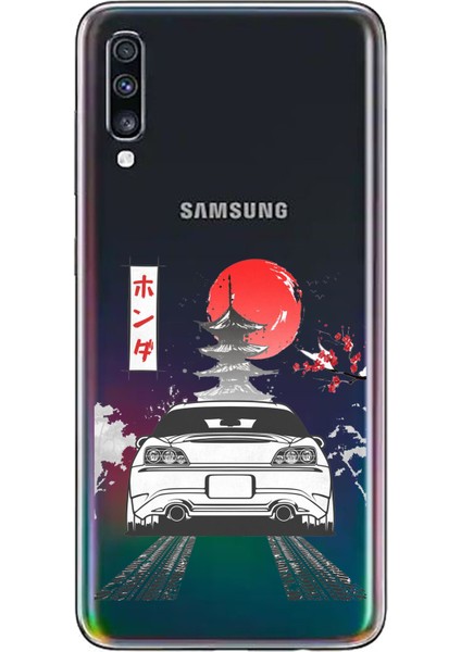 Samsung Galaxy A70 Uyumlu S2000 Tasarımlı Baskılı Silikon Kılıf