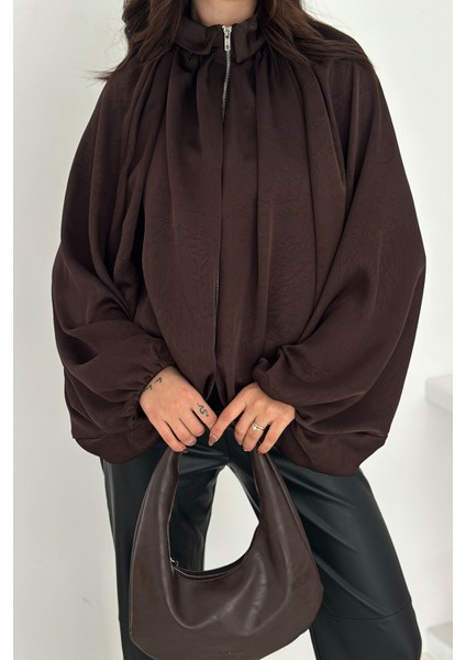 Kadın Balon Kol Büzgülü Ceket – Flow Ease fiyatları