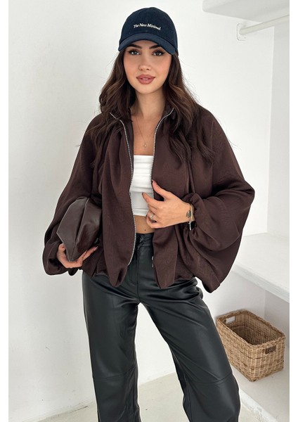 Kadın Balon Kol Büzgülü Ceket – Flow Ease fırsatları