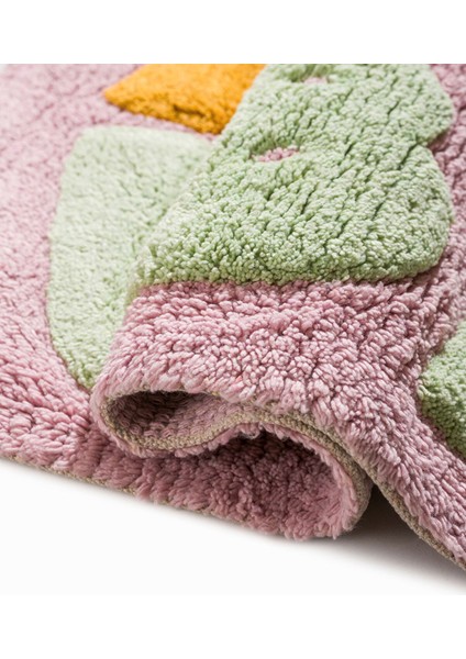 Yeni Sezon Yazı Nakışlı Banyo Paspası 50X80 cm modelleri