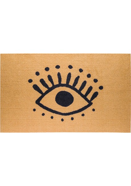 Yeni Sezon Göz Baskılı Banyo Paspası 45X75 cm indirimleri