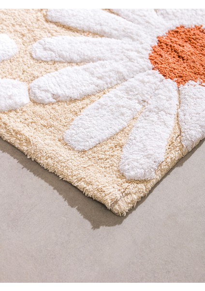 Yeni Sezon Çiçek Nakışlı Banyo Paspası 50X80 cm fiyatları