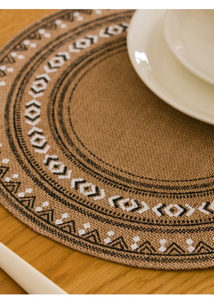 Yeni Sezon Baskılı 2 Parça Amerikan Servis 38 cm modelleri