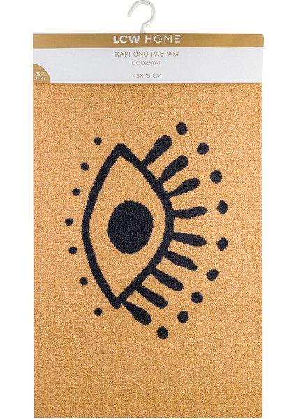 Yeni Sezon Göz Baskılı Banyo Paspası 45X75 cm fırsatları