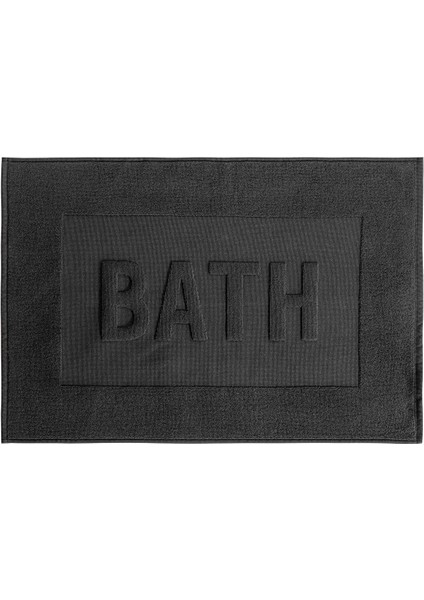 Yeni Sezon Yazı Nakışlı Banyo Paspası 50X80 cm fırsatları