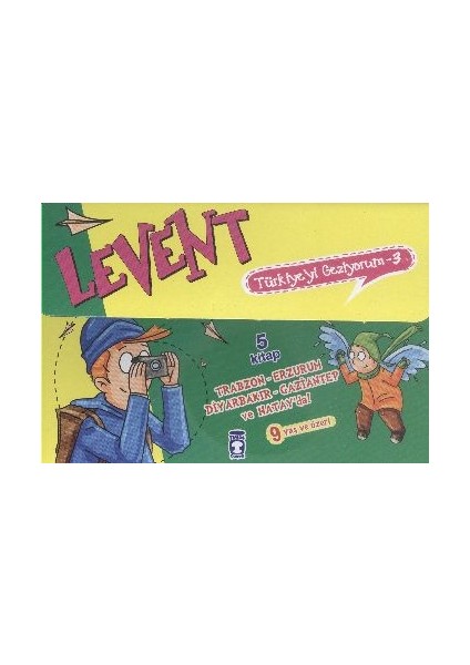 Levent Türkiye'yi Geziyorum - 3 (5 Kitap Takım)