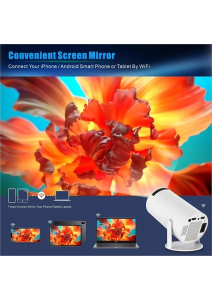 Taşınabilir Android Tv Özellikli Projeksiyon modelleri