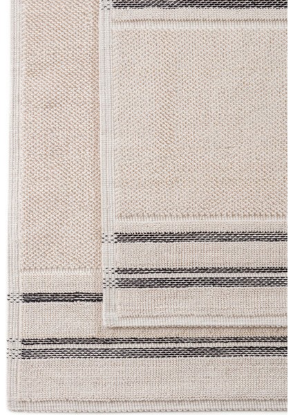 Yeni Sezon Çizgi Desenli Banyo Paspası 2'li modelleri