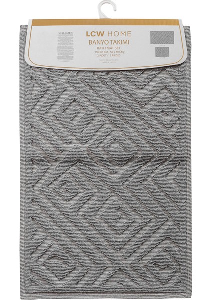 Yeni Sezon Desenli Banyo Paspası 2'li indirimleri