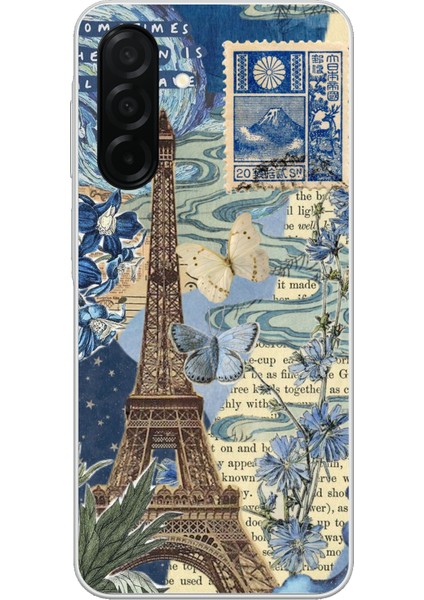 Samsung Galaxy A26 Uyumlu Paris ve Eyfel Kulesi Baskılı Silikon Kılıf
