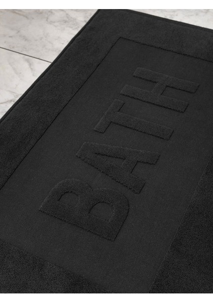 Yeni Sezon Yazı Nakışlı Banyo Paspası 50X80 cm fiyatları