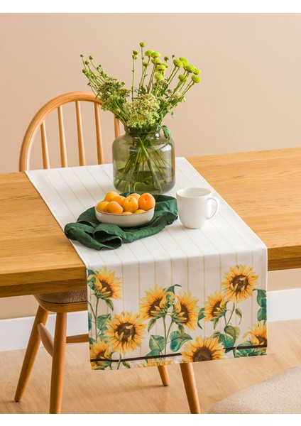 Yeni Sezon Çiçek Baskılı Runner 45X150 cm