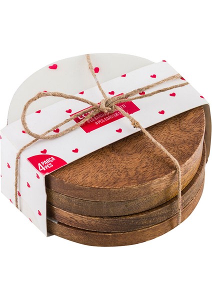 Yeni Sezon Dekoratif Bardak Altlığı 4'lü fırsatları