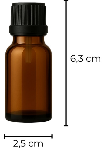 5’li 10 ml Amber Cam Serum Şişesi + Siyah Içten Damlalıklı Kapak fırsatları