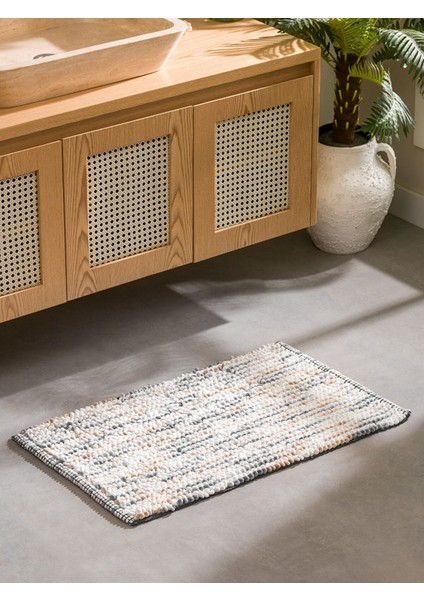 Yeni Sezon Desenli Banyo Paspası 50X80 cm