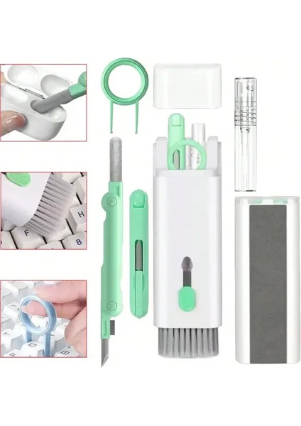 7&amp;apos;si 1 Arada Çok Fonksiyonlu Klavye Temizleme Fırçası (5361) indirimleri