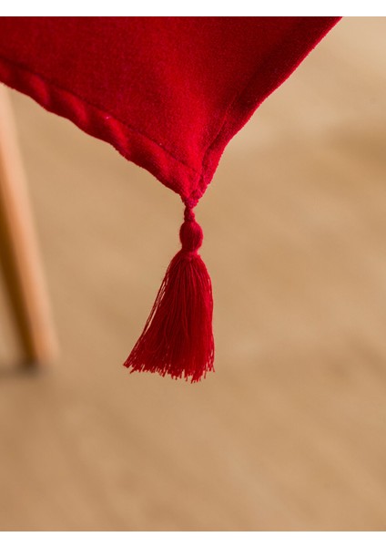 Yeni Sezon Yılbaşı Temalı Püsküllü Runner 45X150 cm indirimleri