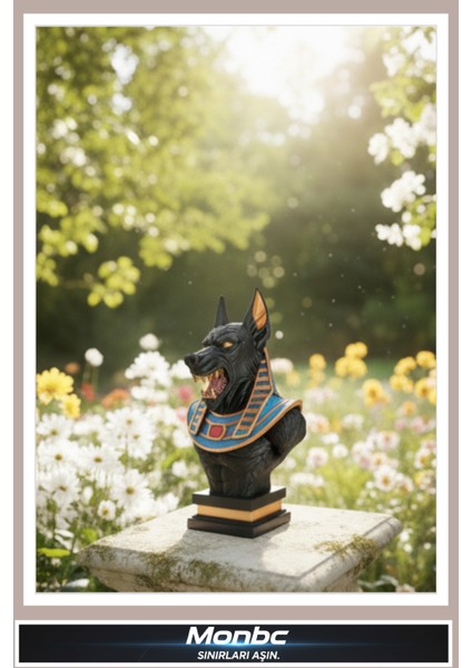 Antik Mısır Tanrısı 3D Tasarım Dekoratif Biblo, Hediyelik ve Ev Ofis Için Şık Aksesuar fiyatları