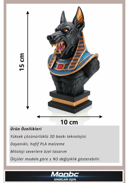 Antik Mısır Tanrısı 3D Tasarım Dekoratif Biblo, Hediyelik ve Ev Ofis Için Şık Aksesuar fırsatları