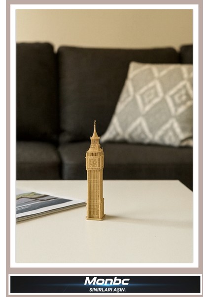 Big Ben 3D Tasarım Dekoratif Biblo, Hediyelik ve Ev Ofis Için Şık Aksesuar modelleri
