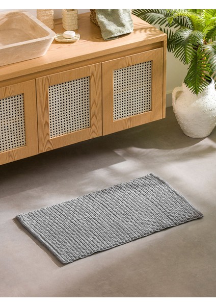 Yeni Sezon Desenli Banyo Paspası 50X80 cm