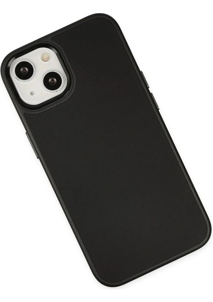 iPhone 14 Plus Kılıf Asya Deri Silikon - Siyah modelleri